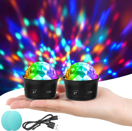 Mini sfera discoteca 2 pcs - discoteca,,