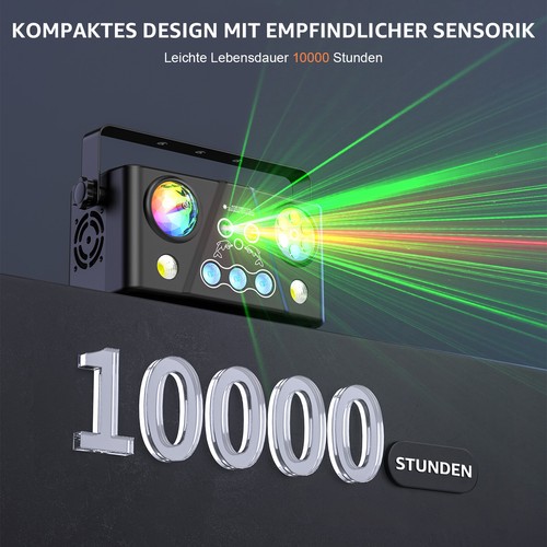 Proiettore laser led 5in1 rgb - proiettore,