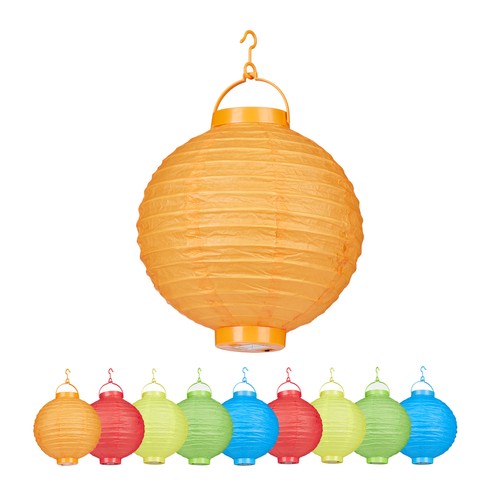 Lampioni led colorati lanterne