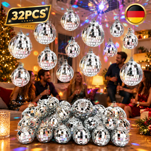Pezzi sfera specchio - 32,