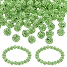 10mm 100pz Perline Strass in