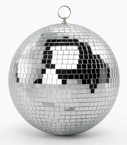 Palla glitter 250mm - glitter, pollici
