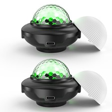 2xLED strobo sfera discoteca