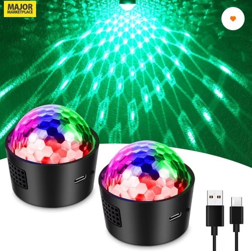 Mini palla discoteca led 2 - palla,